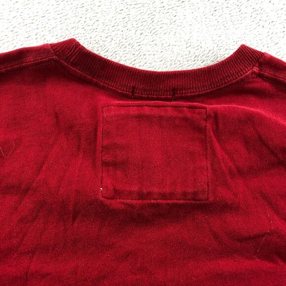 Abercrombie & Fitch Mens T-Shirt Small Long Sleeve Muscle Top Classic Red Casual - Picture 12 of 14